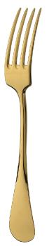 Dessert fork in gilded silver plated - Ercuis